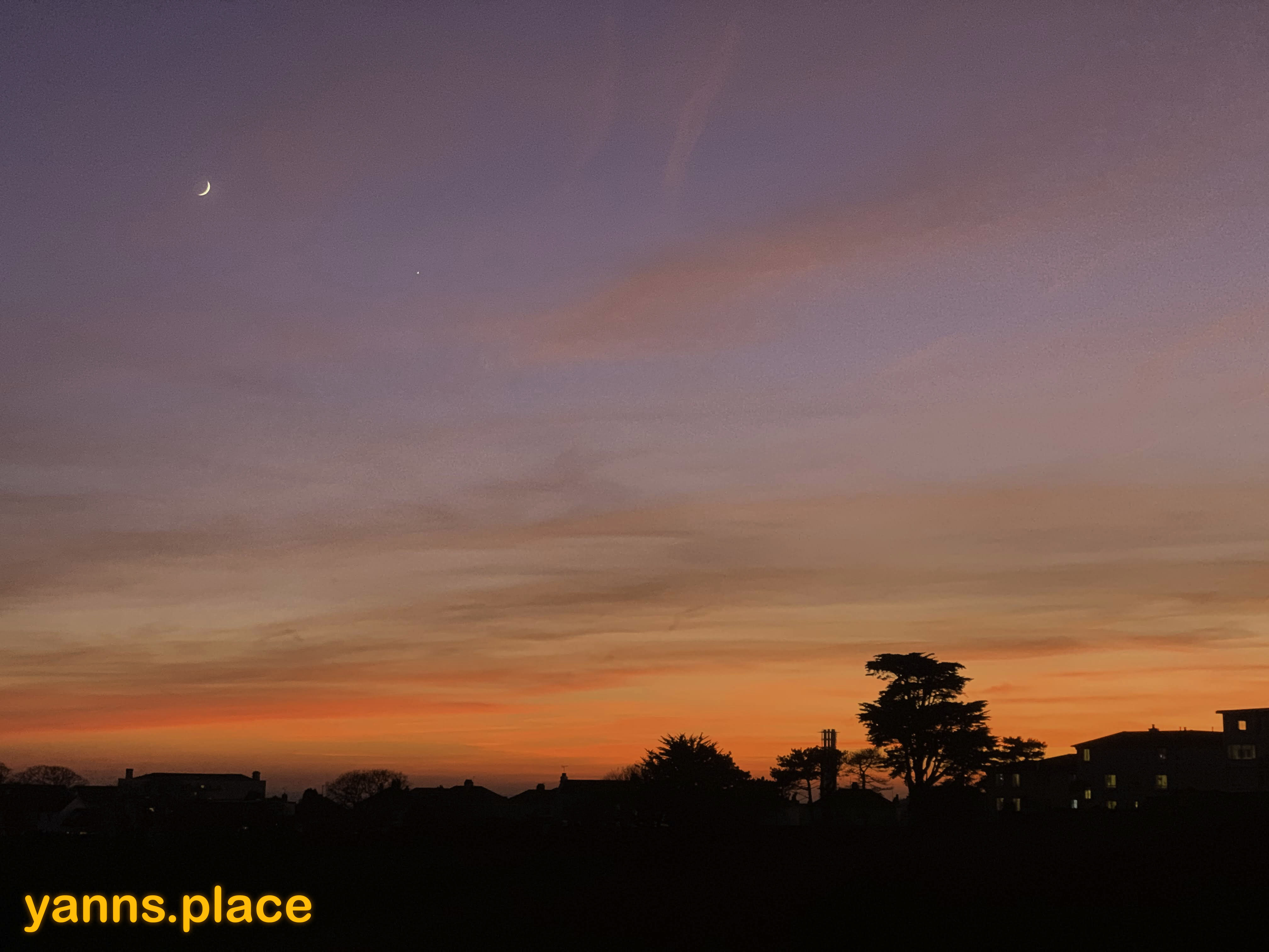 image of sunset